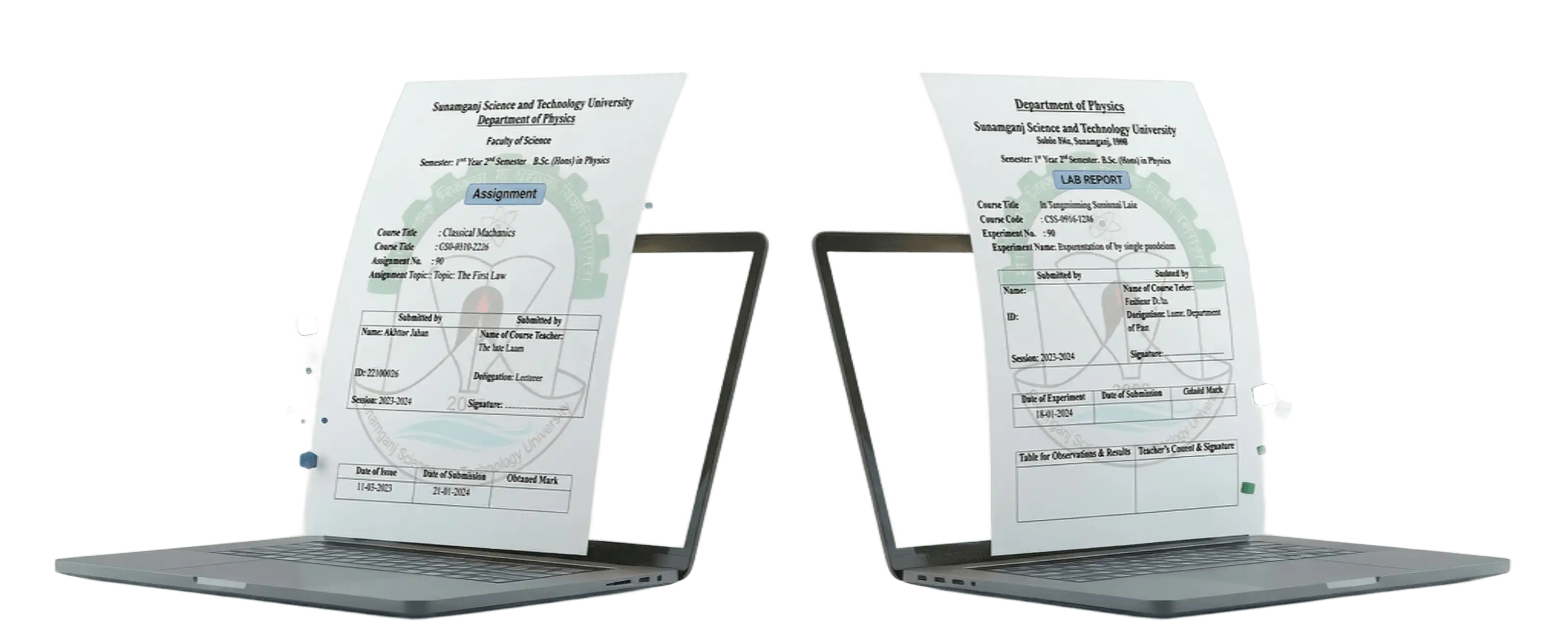 SSTU Cover Page Preview